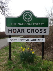 Speed gate to Hoar Cross